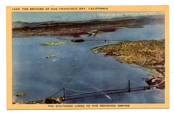 The Bridges of San Francisco Bay, CA [Postcard]