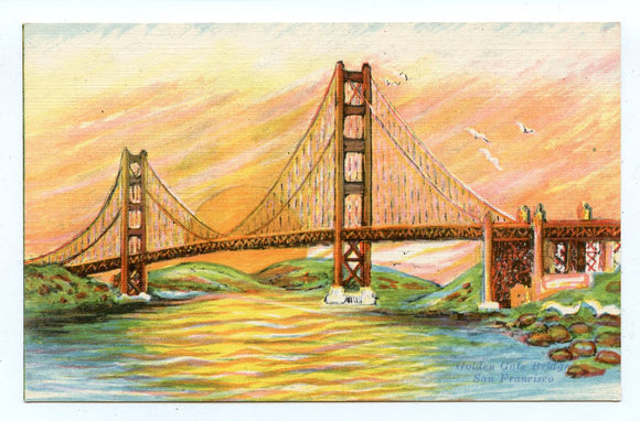 Golden Gate Bridge, San Francisco, CA [Postcard]