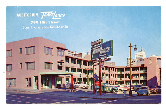 Auditorium TraveLodge, 790 Ellis Street, San Francisco, CA [Postcard]