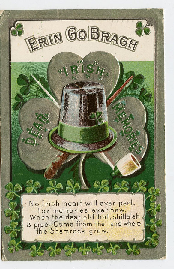 Erin Go Bragh, Dear Irish Memories [Postcard]