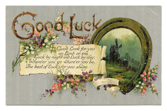 Good Luck [Postcard]