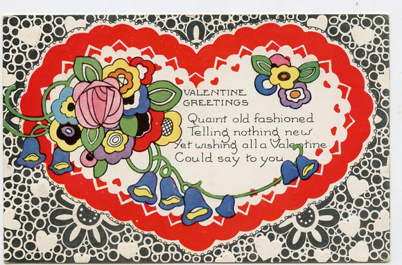 Valentine Greetings [Postcard]