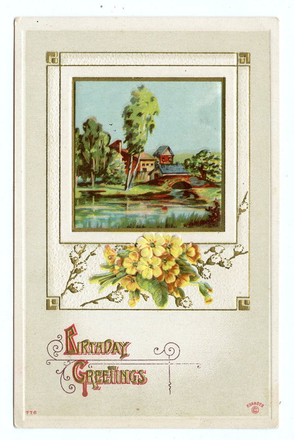 Birthday Greetings [Postcard]