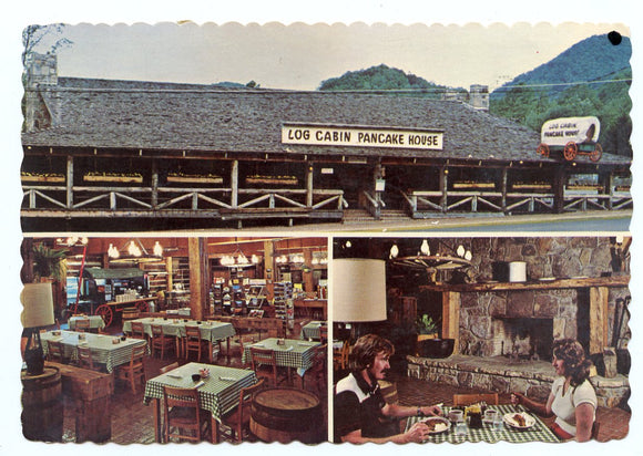 Log Cabin Pancake House, 258 Airport Road, Gatlinburg, TN [Postcard]