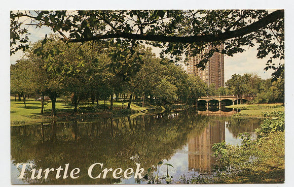 Turtle Creek, Dallas, TX [Postcard]