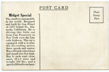 Midget Special, Alameda, CA [Postcard]