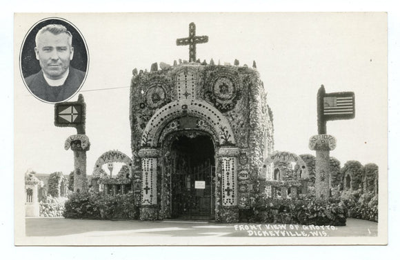 Front View of Grotto, Dickeyville, WI [Postcard]