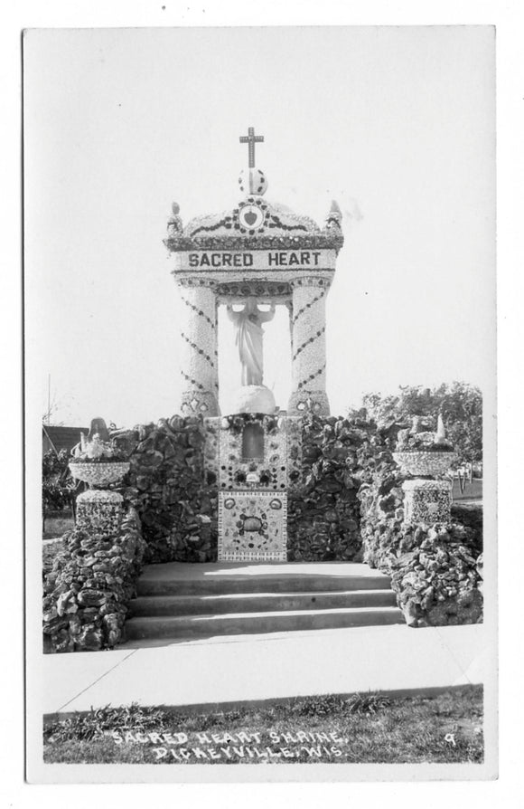 Sacred Heart Shrine, Dickeyville, WI [Postcard]