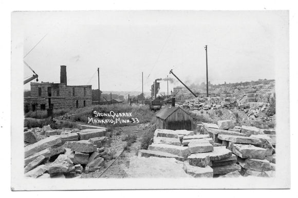 Stone Quarry, Mankato, MN [Postcard]
