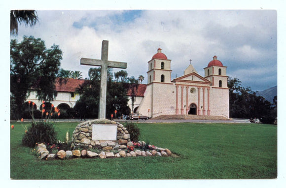 Mission Santa Barbara, Santa Barbara, CA [Postcard]