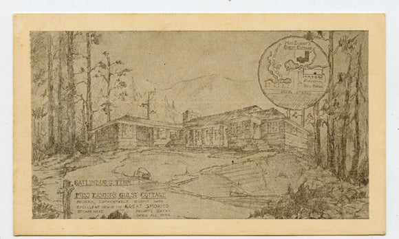 Miss Bishop's Guest House, Gatlinburg, TN [Postcard]