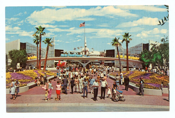 Tomorrowland Entrance, Disneyland [Postcard]