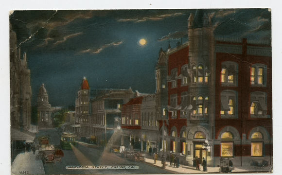 Nariposa Street, Fresno, CA [Postcard]