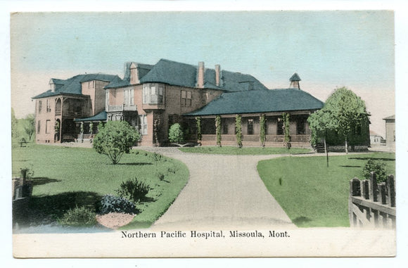 Northern Pacific Hospital, Missoula, MT [Postcard]