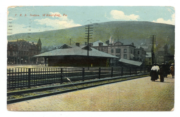 P. R. R. Station, Wilmerding, PA [Postcard]