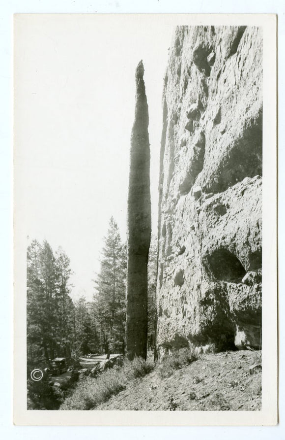 Chimney Rock, Cody Road, Cody, WY [Postcard]