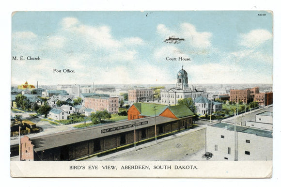 Bird's Eye View, Aberdeen, SD [Postcard]