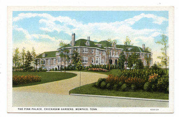 The Pink Palace, Chickasaw Gardens, Memphis, TN [Postcard]