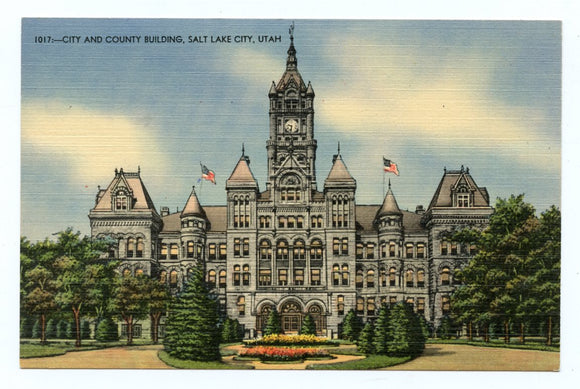 City and County Building, Salt Lake City, UT [Postcard]