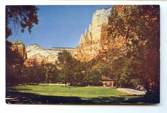Zion Lodge, Zion National Park, UT [Postcard]