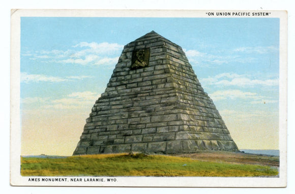 Ames Monument, Near Laramie, WY [Postcard]