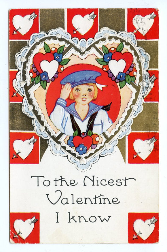 To the Nicest Valentine I Know [Postcard]