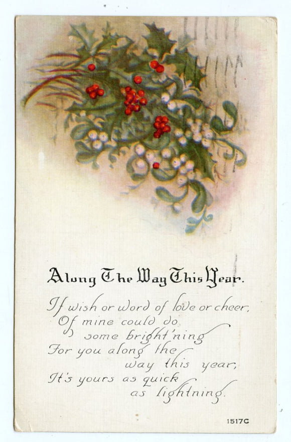 Along The Way This Year [Postcard]