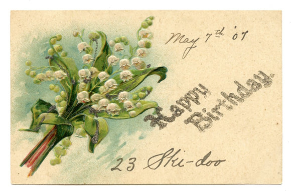 Happy Birthday [Postcard]