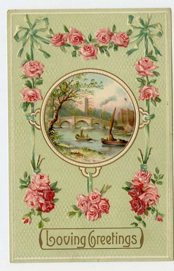 Loving Greetings [Postcard]