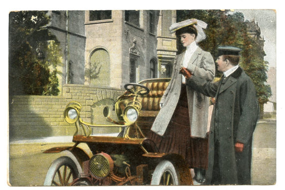 Getting in the Car [Postcard]