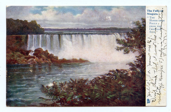 The Falls of Niagara, Niagara Falls, Canada [Postcard]