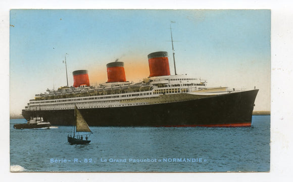 Le Grand Paquebot Normadie [Postcard]