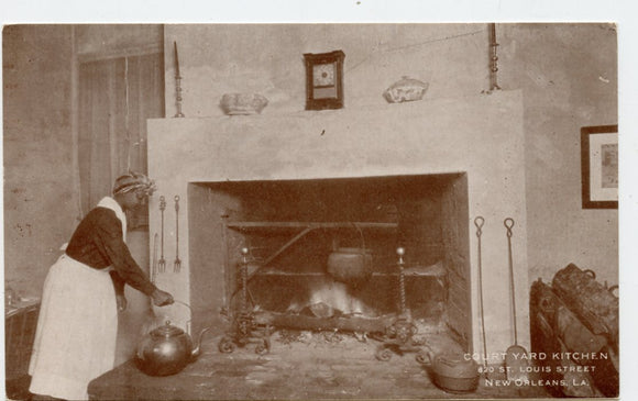 Court Yard Kitchen, 820 St. Louis Street, New Orleans, LA [Postcard]