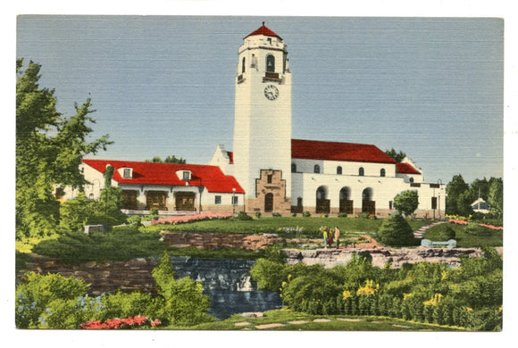 Passenger Station at Boise, ID [Postcard]