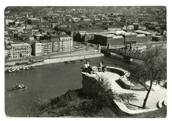 View from the Mount of Gellert, Budapest [Postcard]