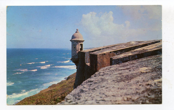 Sentry Box in the Old Spanish Fort El Morro, San Juan, Puerto Rico [Postcard]