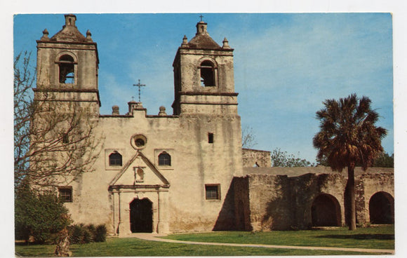 Mission Conception, San Antonio, TX [Postcard]