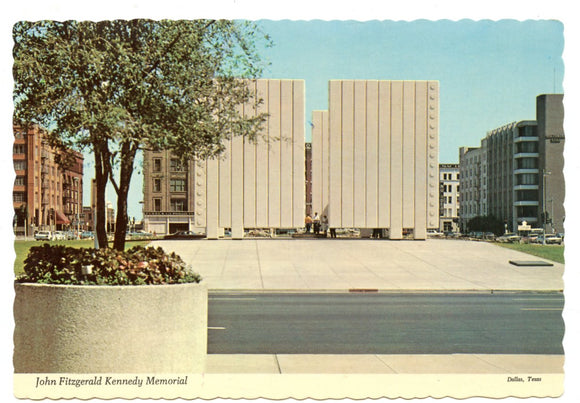 John Fitzgerald Kennedy Memorial, Dallas, TX [Postcard]