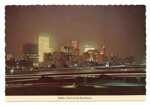 Dallas, Hub of the Southwest, Dallas, TX [Postcard]