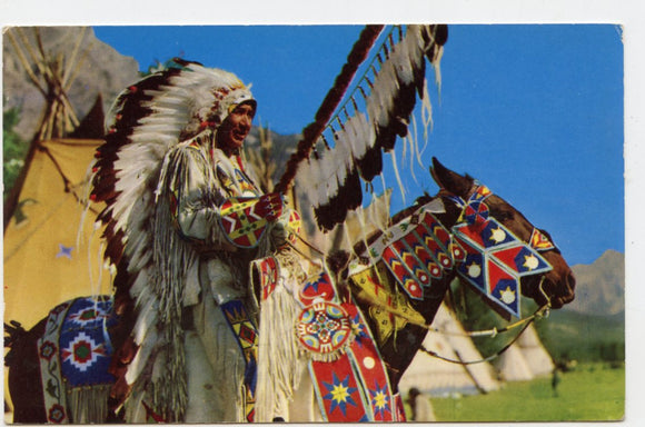 Indian Chief, Banff, Canadian Rockies [Postcard]