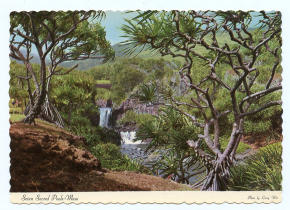 Seven Sacred Pools, Hana, Maui, HI [Postcard]