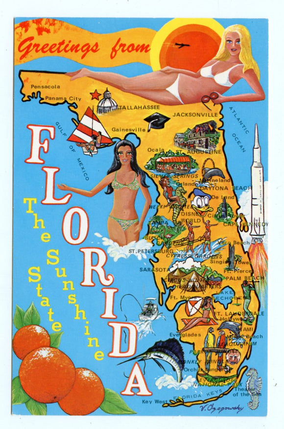 Greetings from Florida [Postcard]