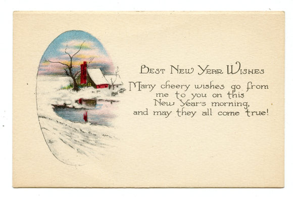 Best New Year Wishes [Postcard]
