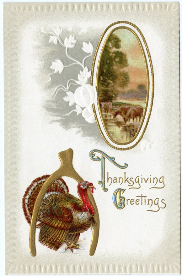 Thanksgiving Greetings [Postcard]
