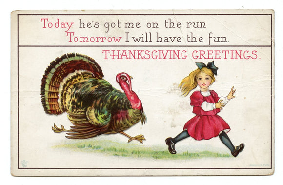 Thanksgiving Greetings [Postcard]