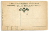 American Italian YMCA "Opera di Fratellanza Universale" Antique WWI Soldier [Postcard]
