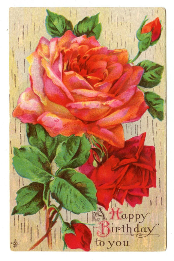 A Happy Birthday to You [Postcard]