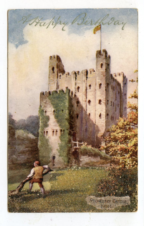 Happy Birthday, Rochester Castle [Postcard]