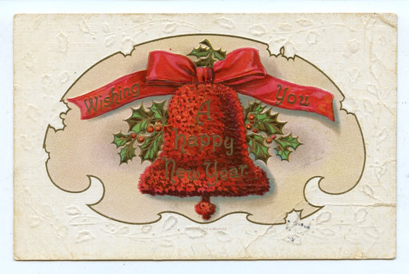 Wishing You a Happy New Year [Postcard]