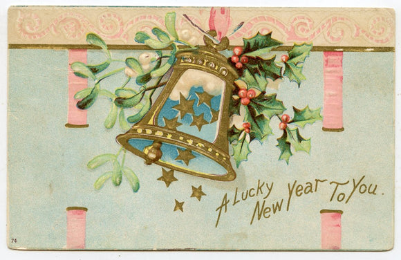 A Lucky New Year to You [Postcard]